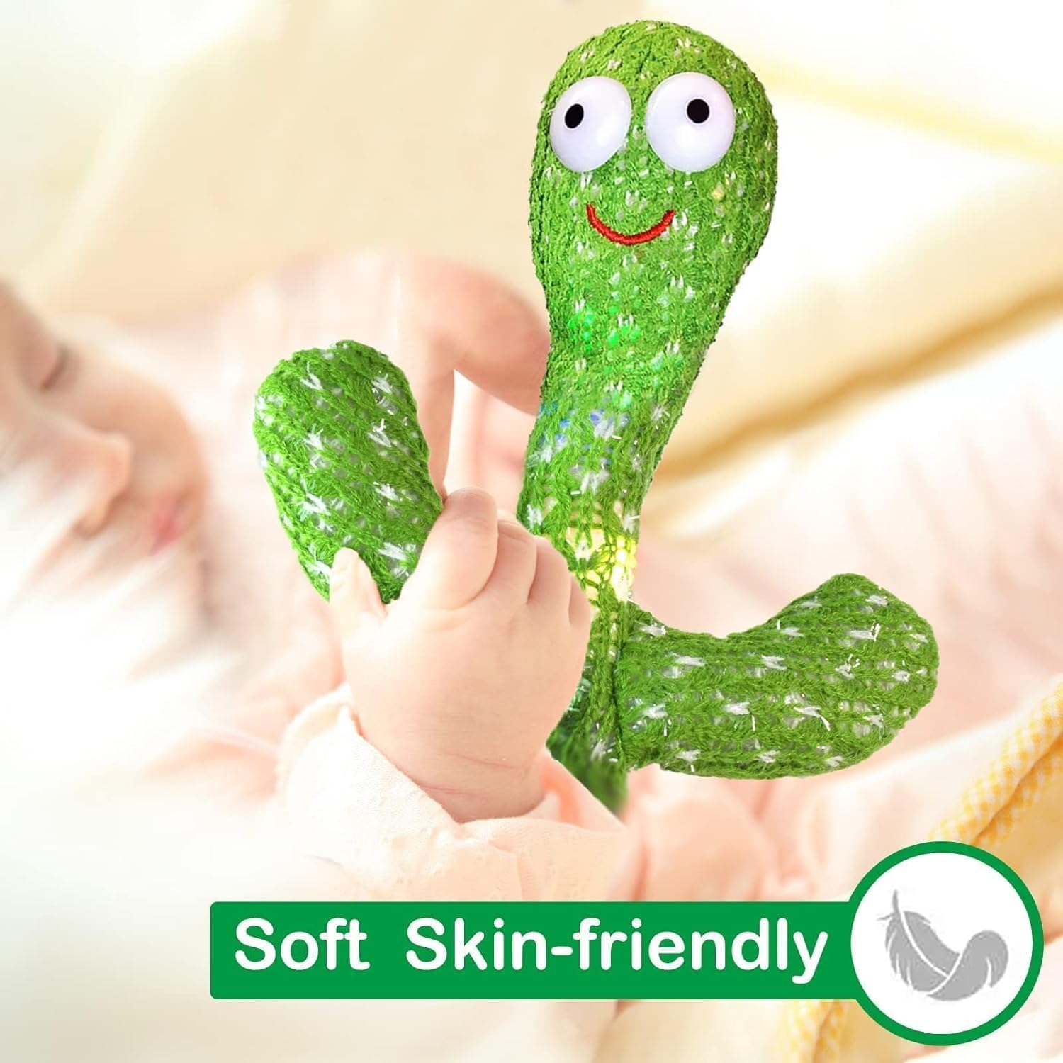 Storio Rechargeable Talking Cactus Baby Toy