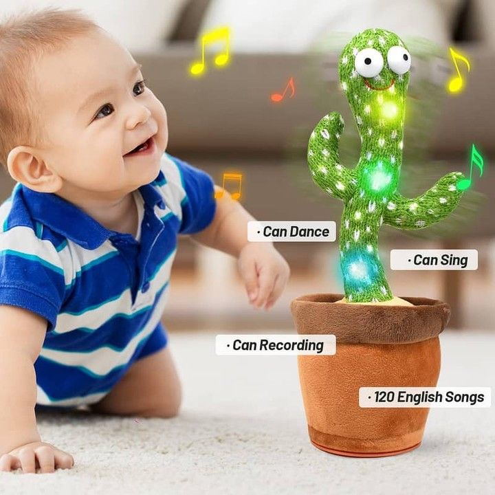 Storio Rechargeable Talking Cactus Baby Toy