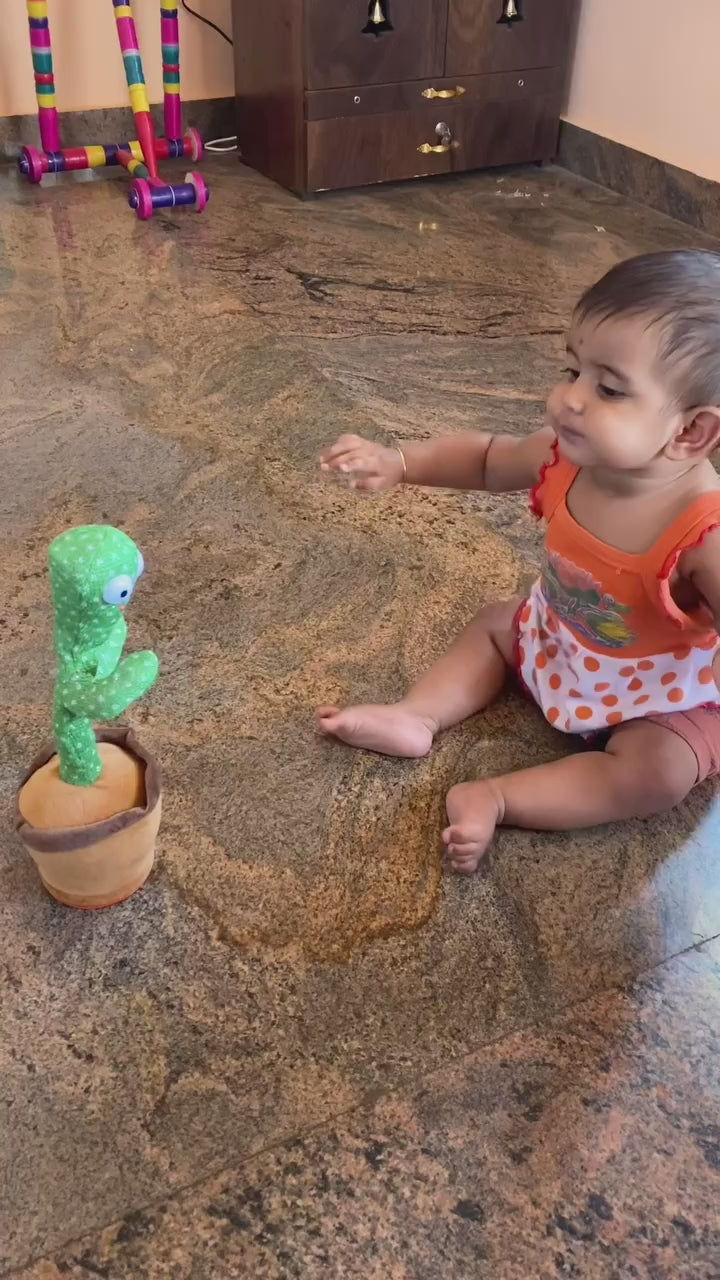 Storio Rechargeable Talking Cactus Baby Toy